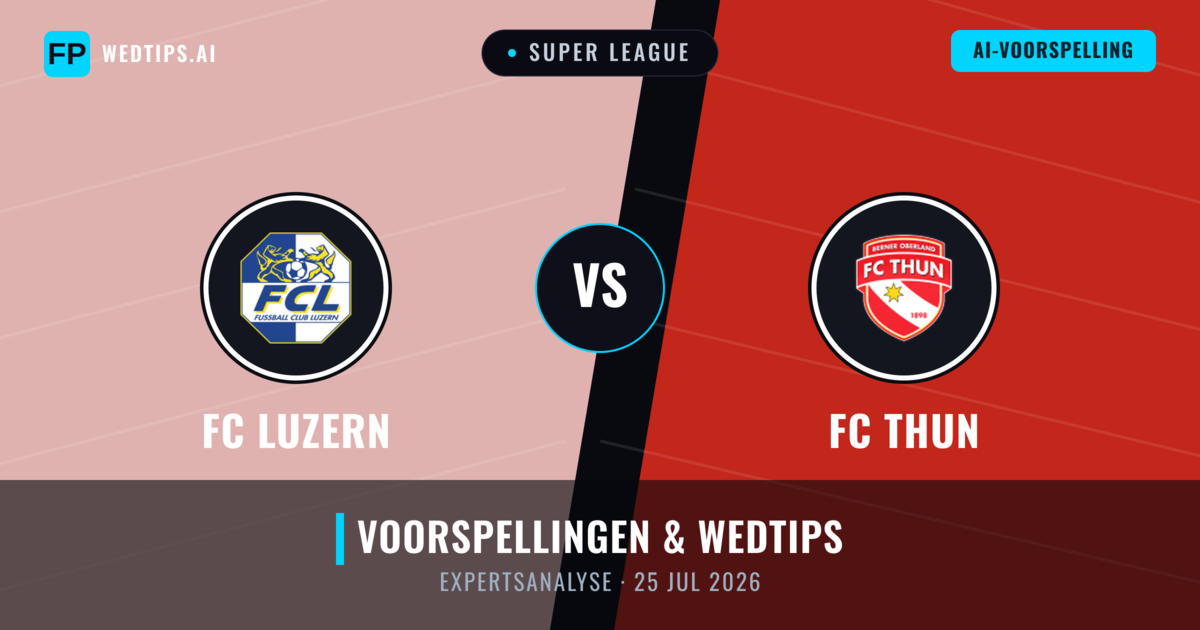 FC Luzern vs FC Thun — voorspelling en vooruitblik wedstrijd