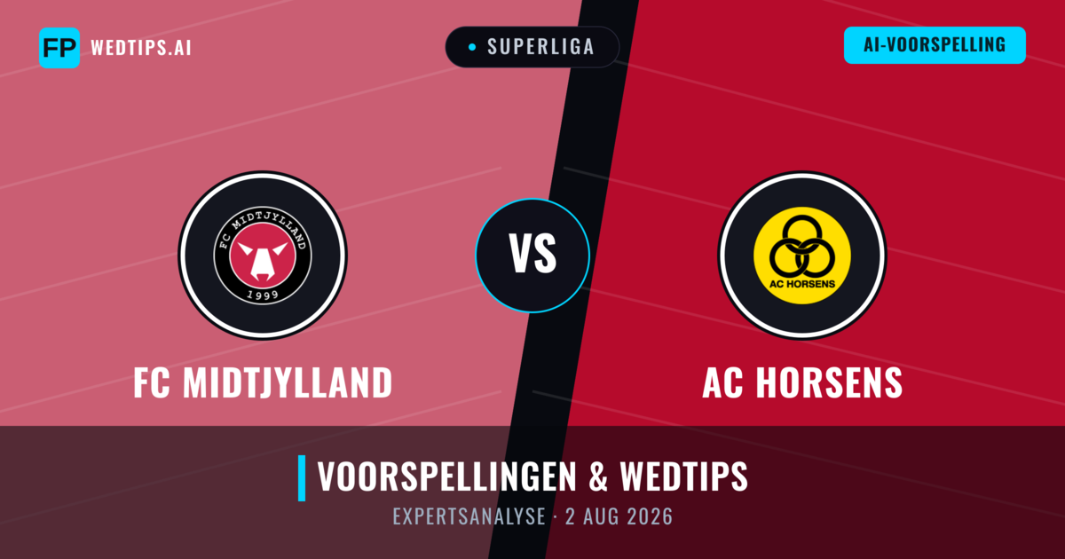 FC Midtjylland vs AC Horsens — voorspelling en vooruitblik wedstrijd
