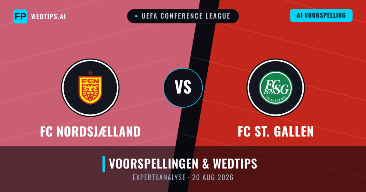 FC Nordsjælland vs FC St. Gallen — voorspelling en vooruitblik wedstrijd