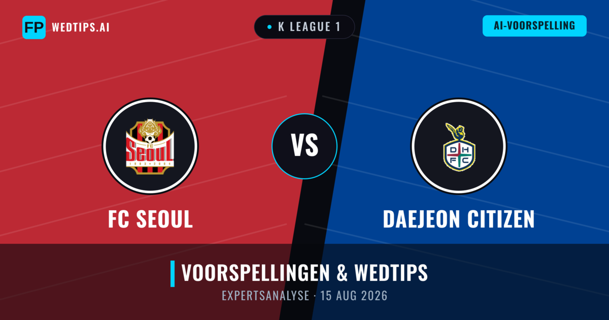 FC Seoul vs Daejeon Citizen — voorspelling en vooruitblik wedstrijd