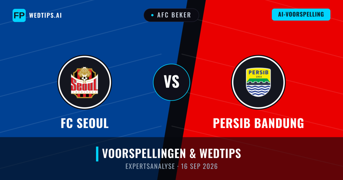 FC Seoul vs Persib Bandung — voorspelling en vooruitblik wedstrijd