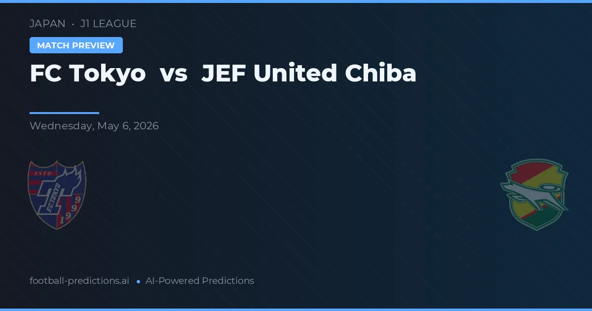 FC Tokio vs JEF United Ichihara Chiba preview