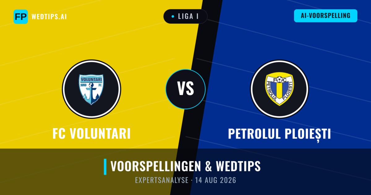 FC Voluntari vs Petrolul Ploiești — voorspelling en vooruitblik wedstrijd