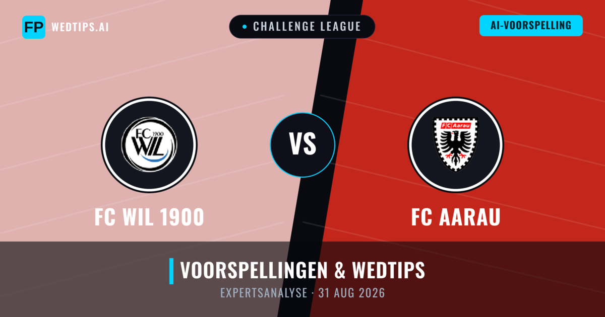 FC WIL 1900 vs FC Aarau — voorspelling en vooruitblik wedstrijd