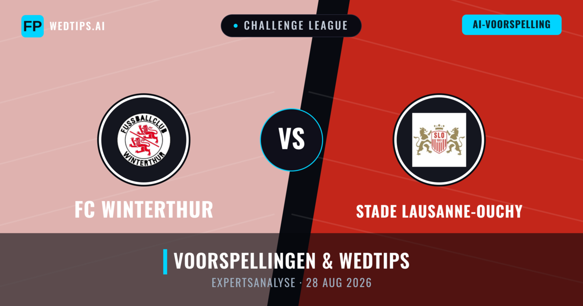 FC Winterthur vs Stade Lausanne-Ouchy — voorspelling en vooruitblik wedstrijd