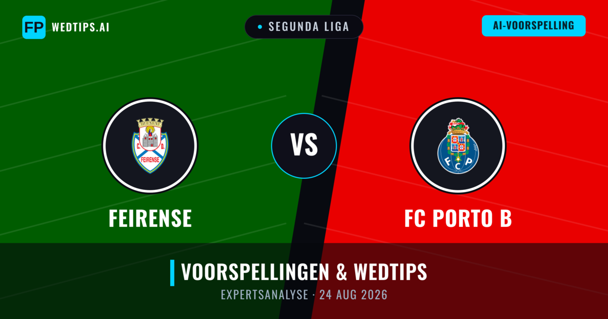 Feirense vs FC Porto B — voorspelling en vooruitblik wedstrijd