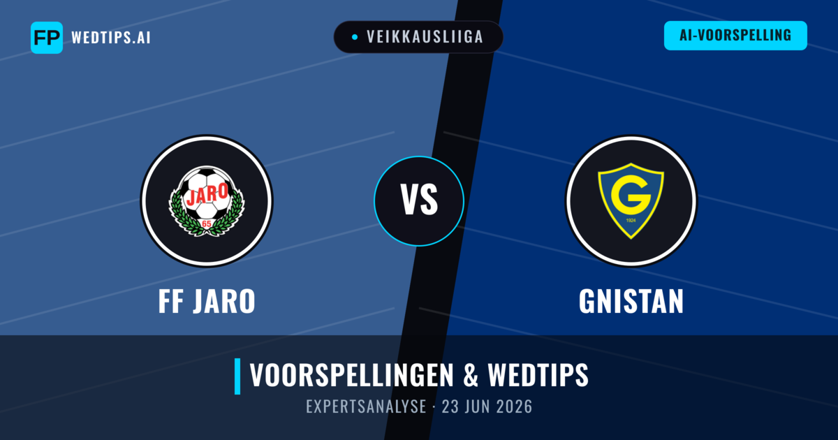 FF Jaro vs Gnistan — voorspelling en vooruitblik wedstrijd