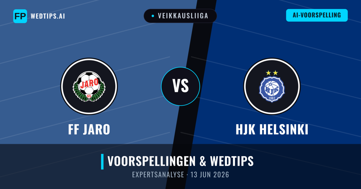 FF Jaro vs HJK Helsinki — voorspelling en vooruitblik wedstrijd