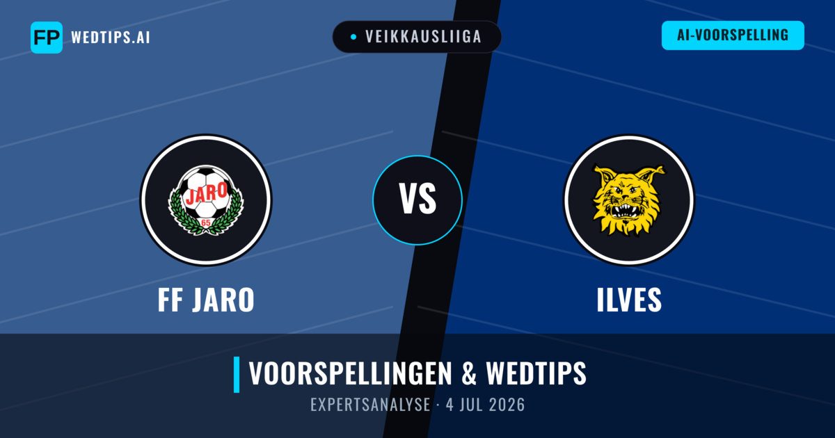 FF Jaro vs Ilves — voorspelling en vooruitblik wedstrijd