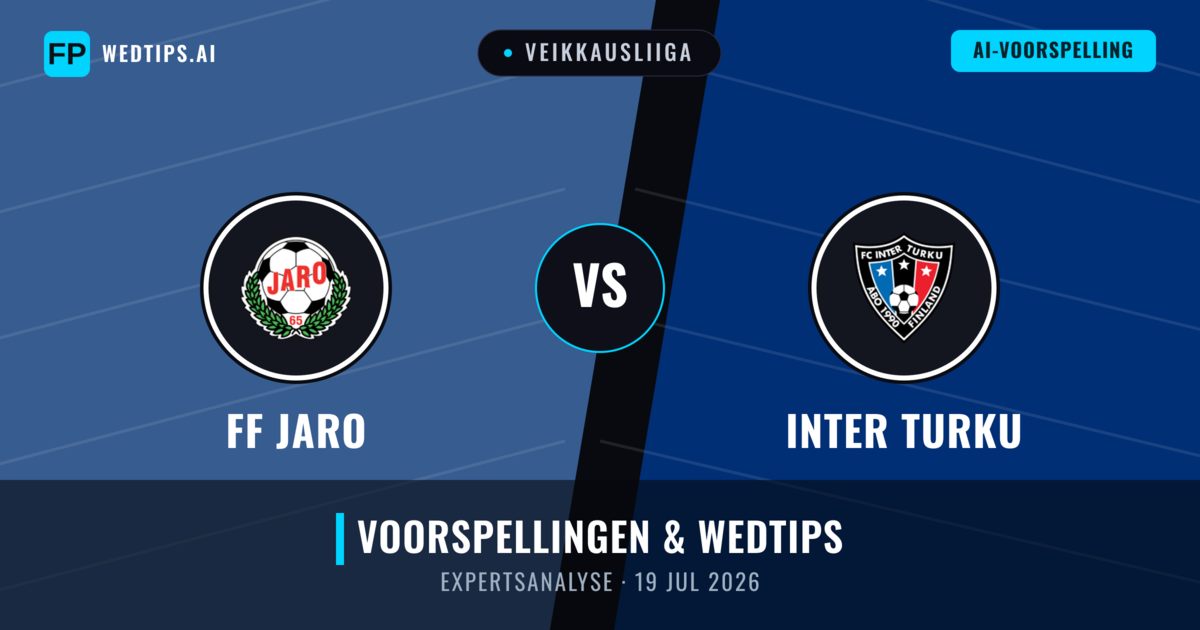 FF Jaro vs Inter Turku — voorspelling en vooruitblik wedstrijd