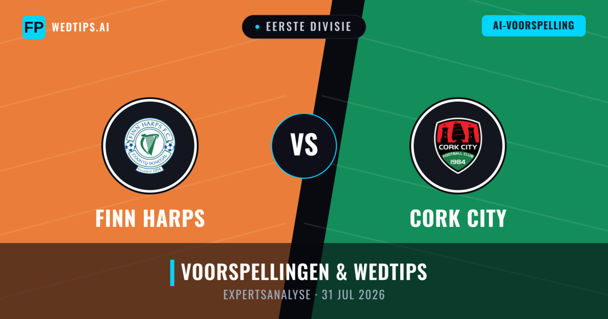 Finn Harps vs Cork City — voorspelling en vooruitblik wedstrijd