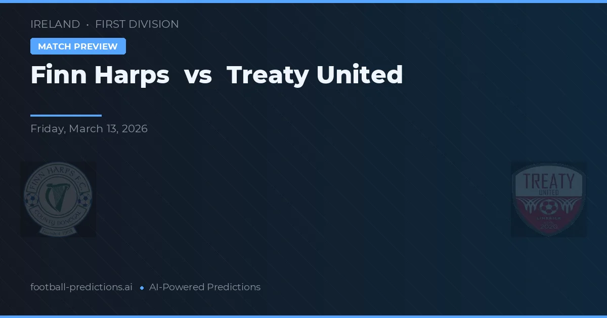 Finn Harps vs Treaty United — voorspelling en vooruitblik wedstrijd