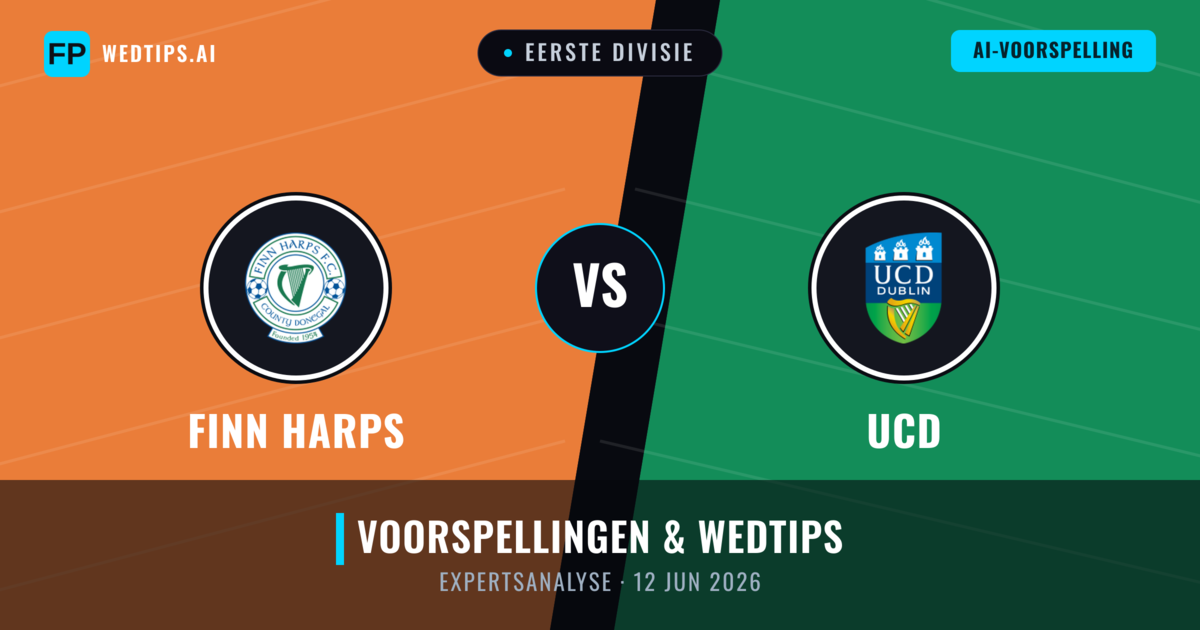 Finn Harps vs UCD — voorspelling en vooruitblik wedstrijd