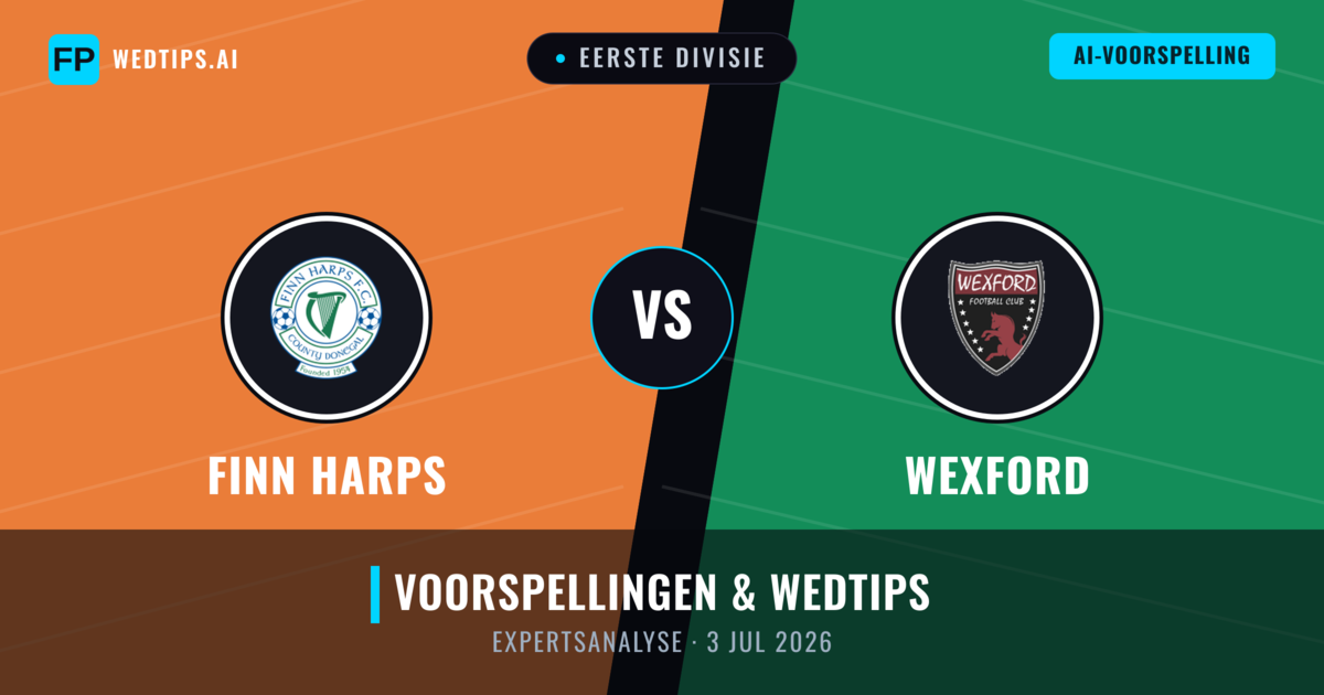 Finn Harps vs Wexford — voorspelling en vooruitblik wedstrijd