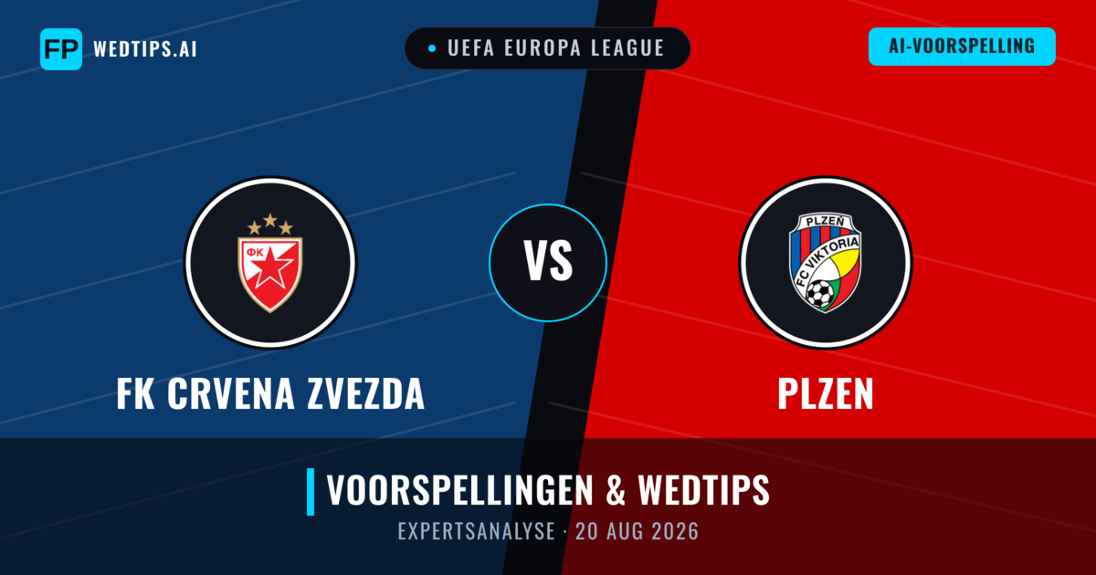 FK Crvena Zvezda vs Plzen — voorspelling en vooruitblik wedstrijd