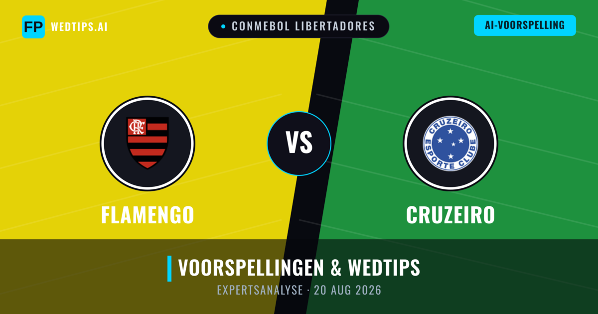 Flamengo vs Cruzeiro — voorspelling en vooruitblik wedstrijd