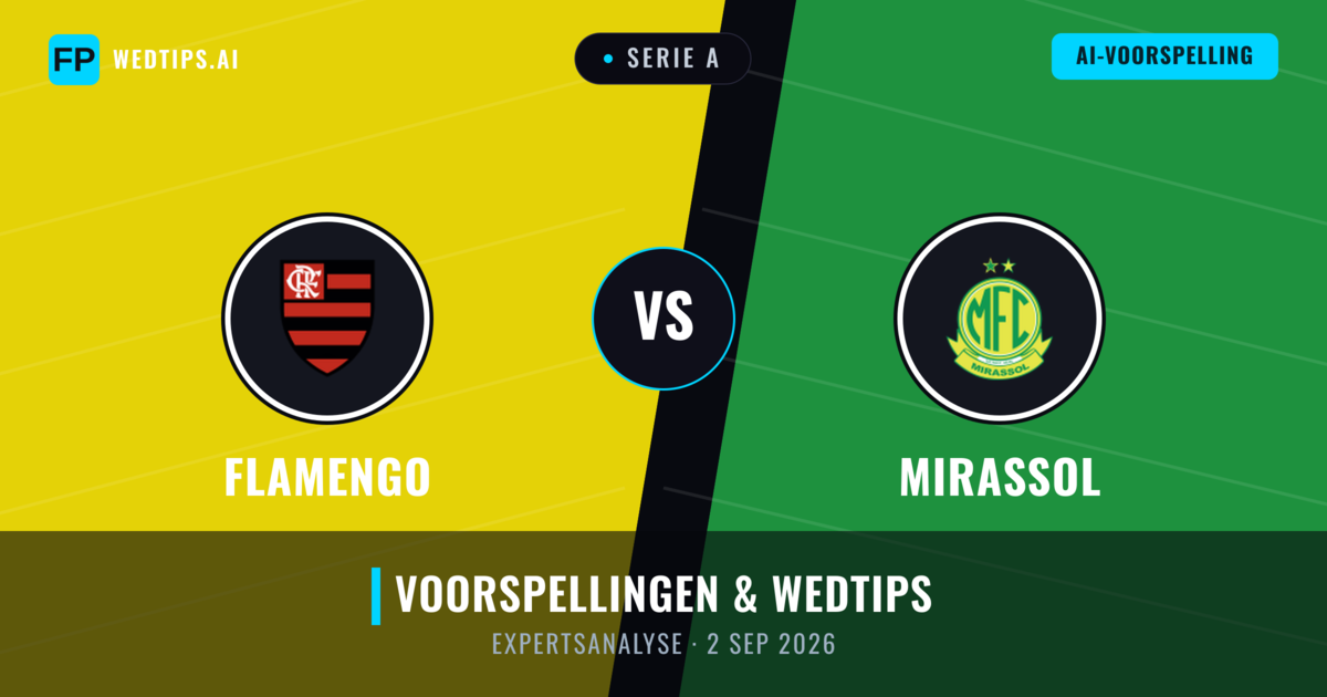 Flamengo vs Mirassol — voorspelling en vooruitblik wedstrijd