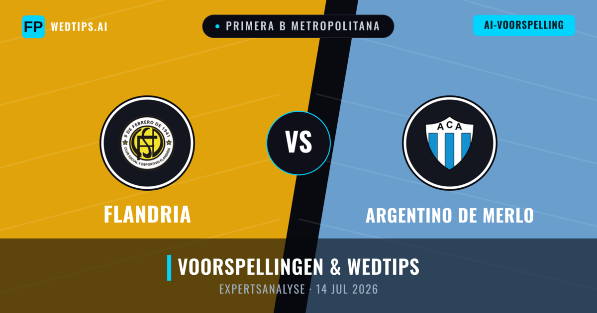 Flandria vs Argentino de Merlo — voorspelling en vooruitblik wedstrijd