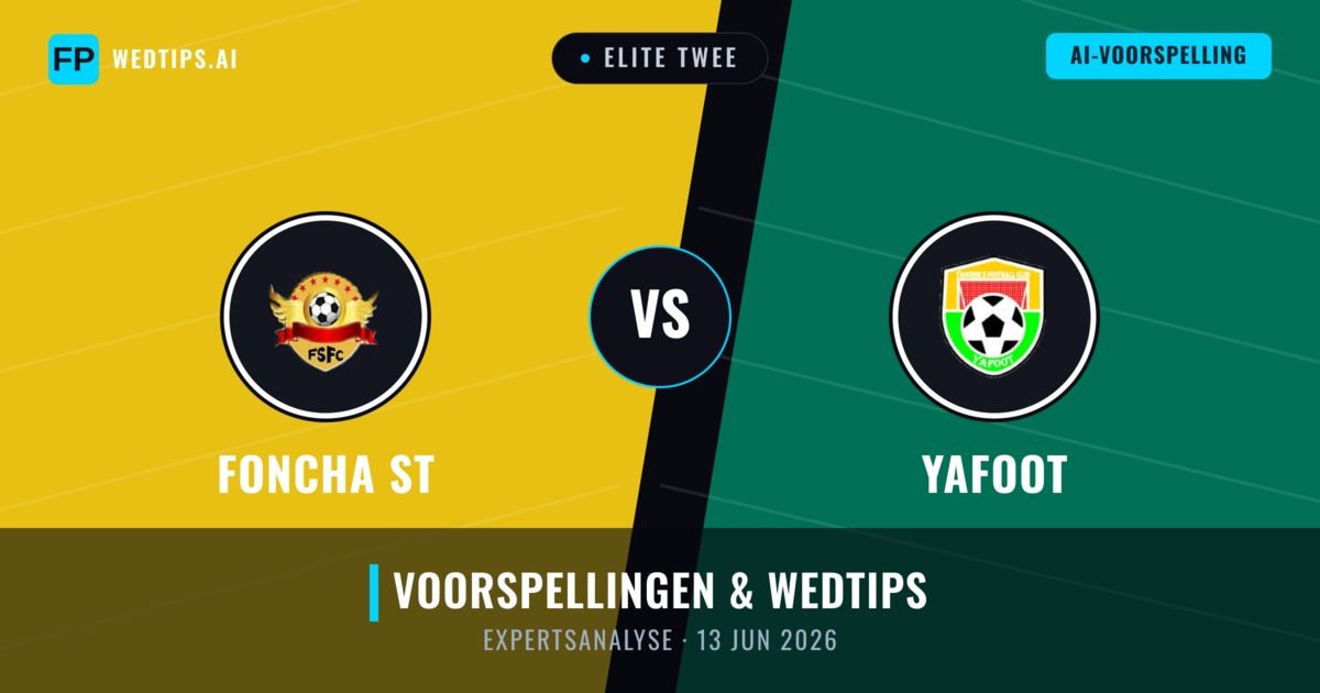 Foncha ST vs Yafoot — voorspelling en vooruitblik wedstrijd