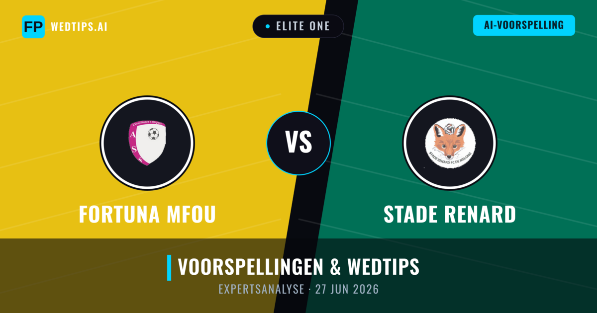 Fortuna Mfou vs Stade Renard — voorspelling en vooruitblik wedstrijd