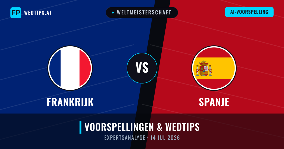 Frankrijk vs Spanje — voorspelling en vooruitblik wedstrijd
