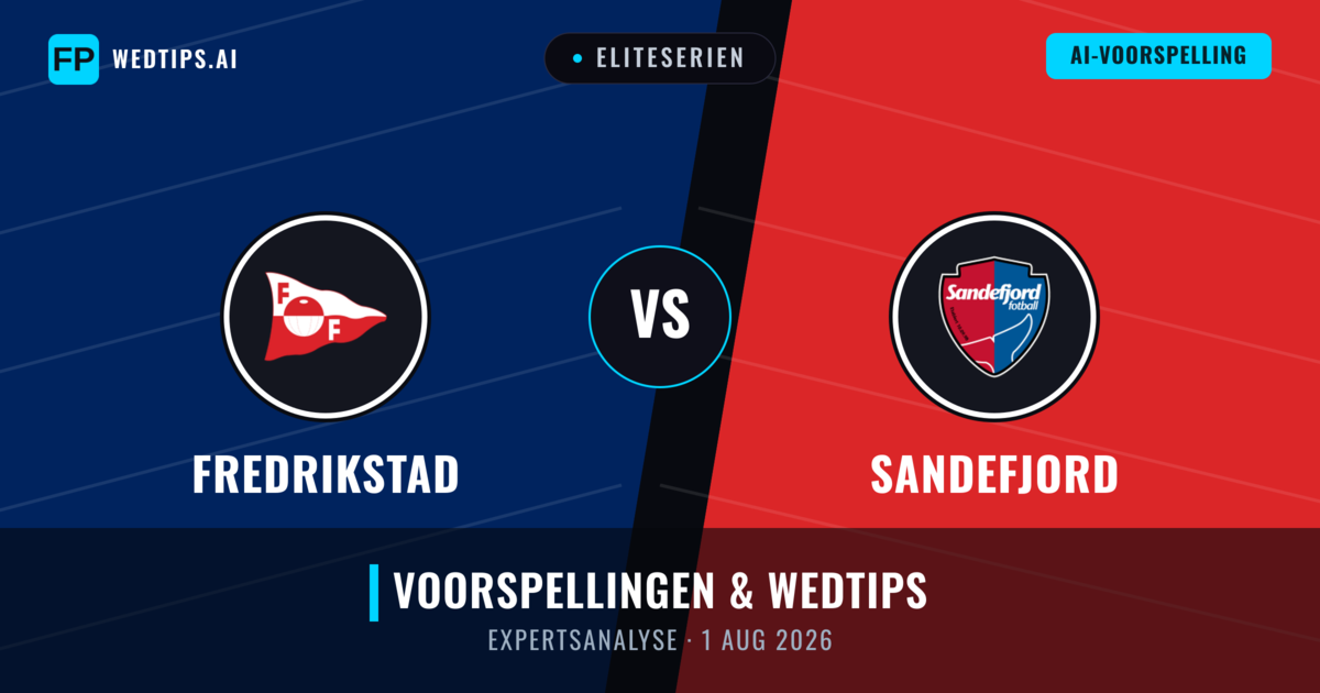 Fredrikstad vs Sandefjord — voorspelling en vooruitblik wedstrijd