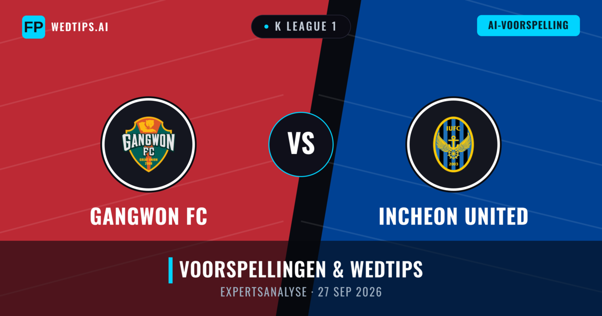 Gangwon FC vs Incheon United — voorspelling en vooruitblik wedstrijd