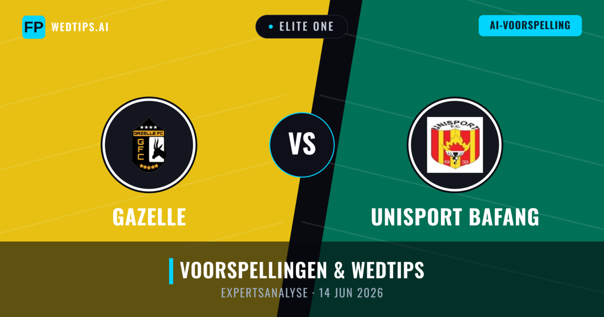 Gazelle vs Unisport Bafang — voorspelling en vooruitblik wedstrijd