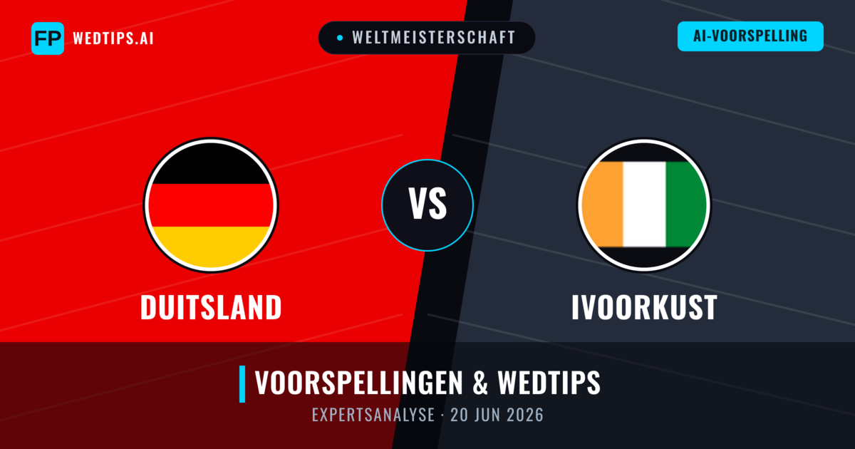 Duitsland vs Ivoorkust — voorspelling en vooruitblik wedstrijd