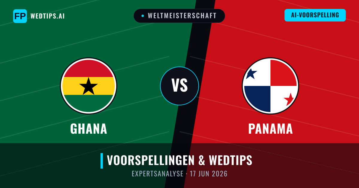 Ghana vs Panama — voorspelling en vooruitblik wedstrijd