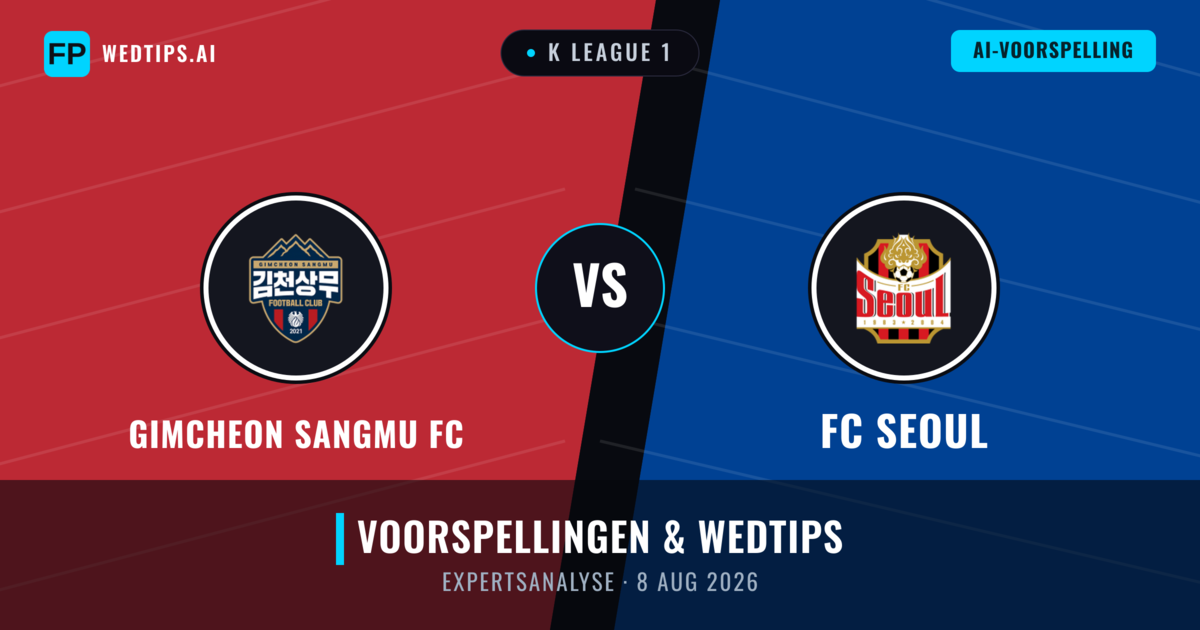 Gimcheon Sangmu FC vs FC Seoul — voorspelling en vooruitblik wedstrijd