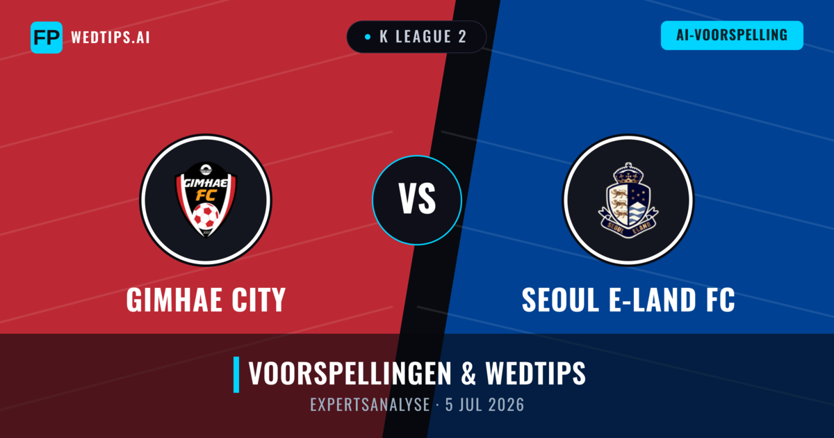 Gimhae City vs Seoul E-Land FC — voorspelling en vooruitblik wedstrijd