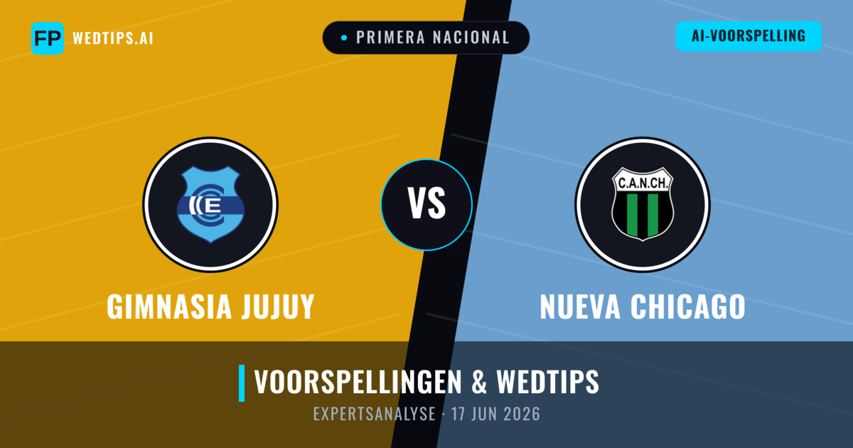 Gimnasia Jujuy vs Nueva Chicago — voorspelling en vooruitblik wedstrijd