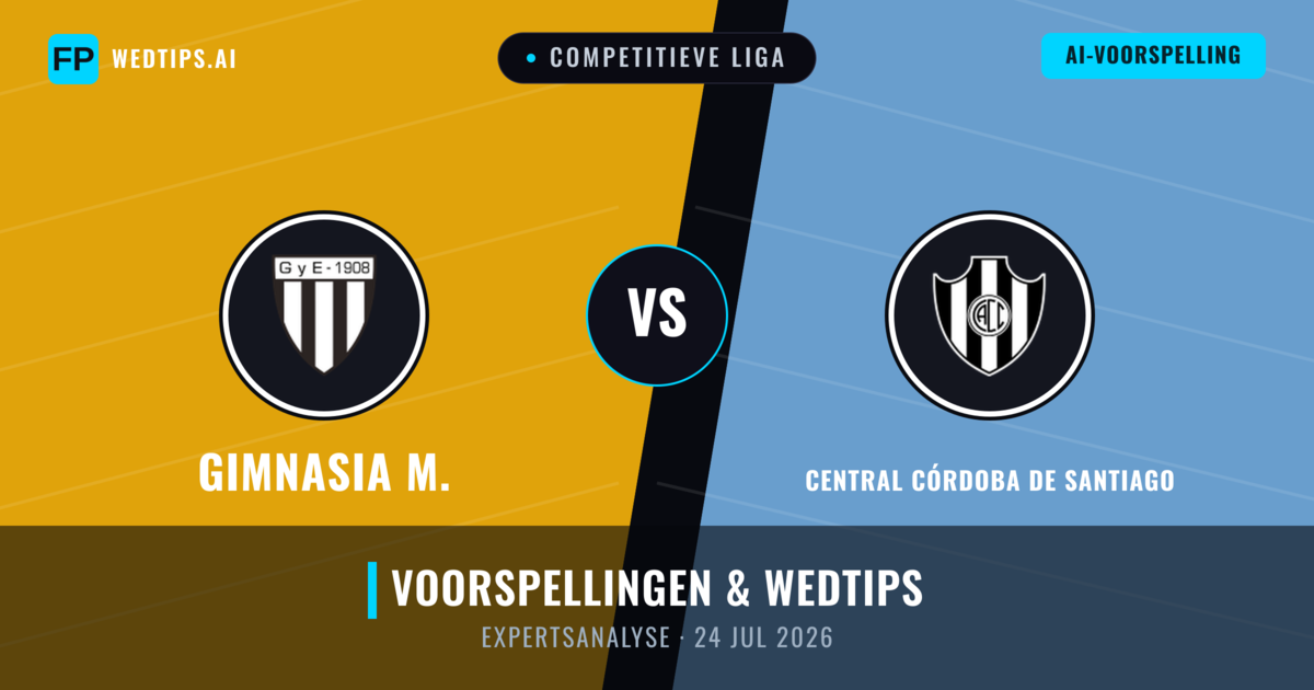 Gimnasia M. vs Central Córdoba de Santiago — voorspelling en vooruitblik wedstrijd