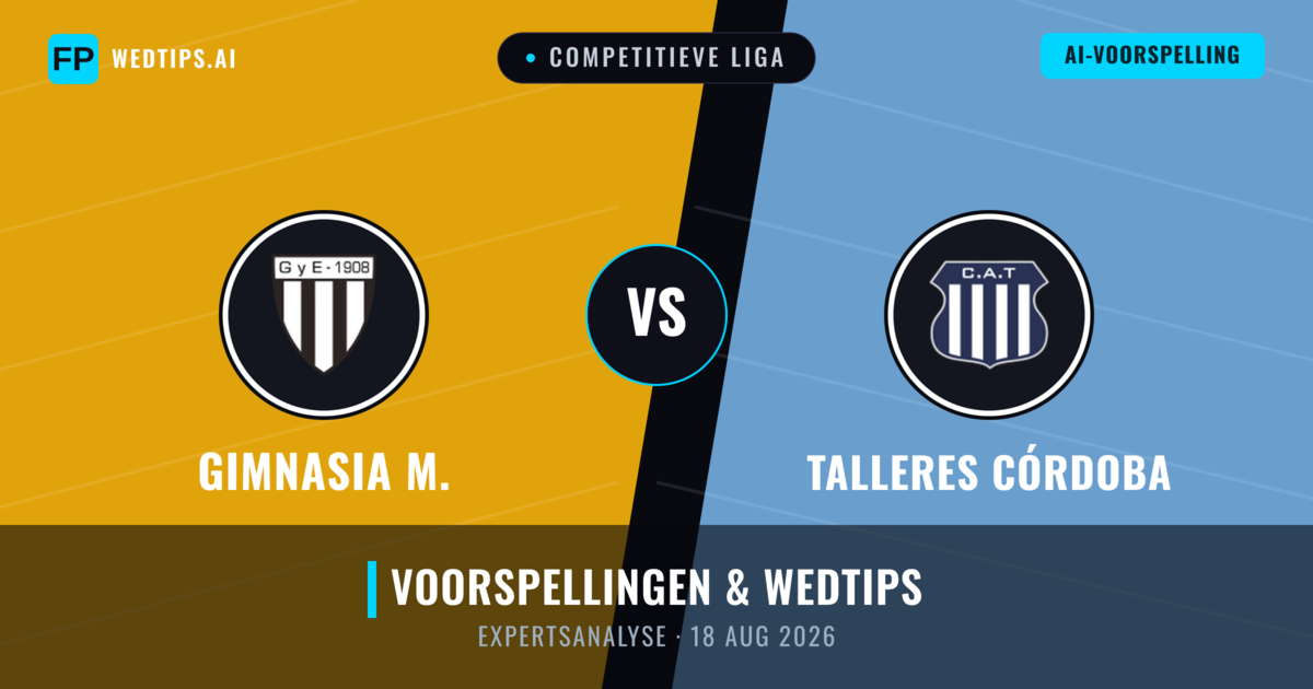 Gimnasia M. vs Talleres Córdoba — voorspelling en vooruitblik wedstrijd