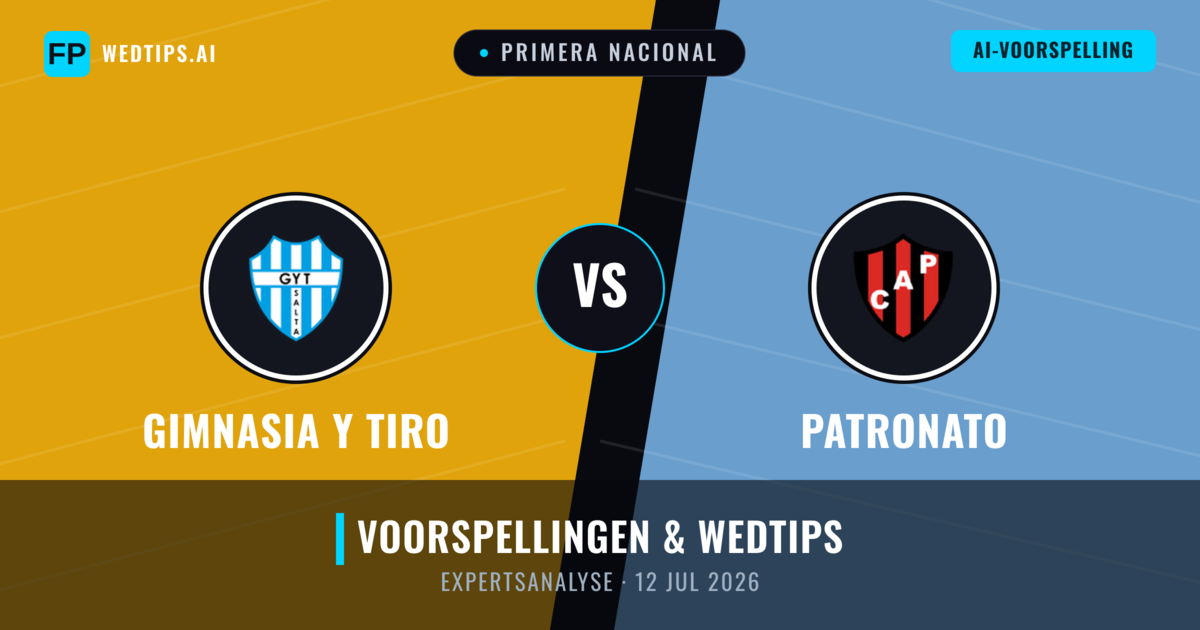 Gimnasia y Tiro vs Patronato — voorspelling en vooruitblik wedstrijd