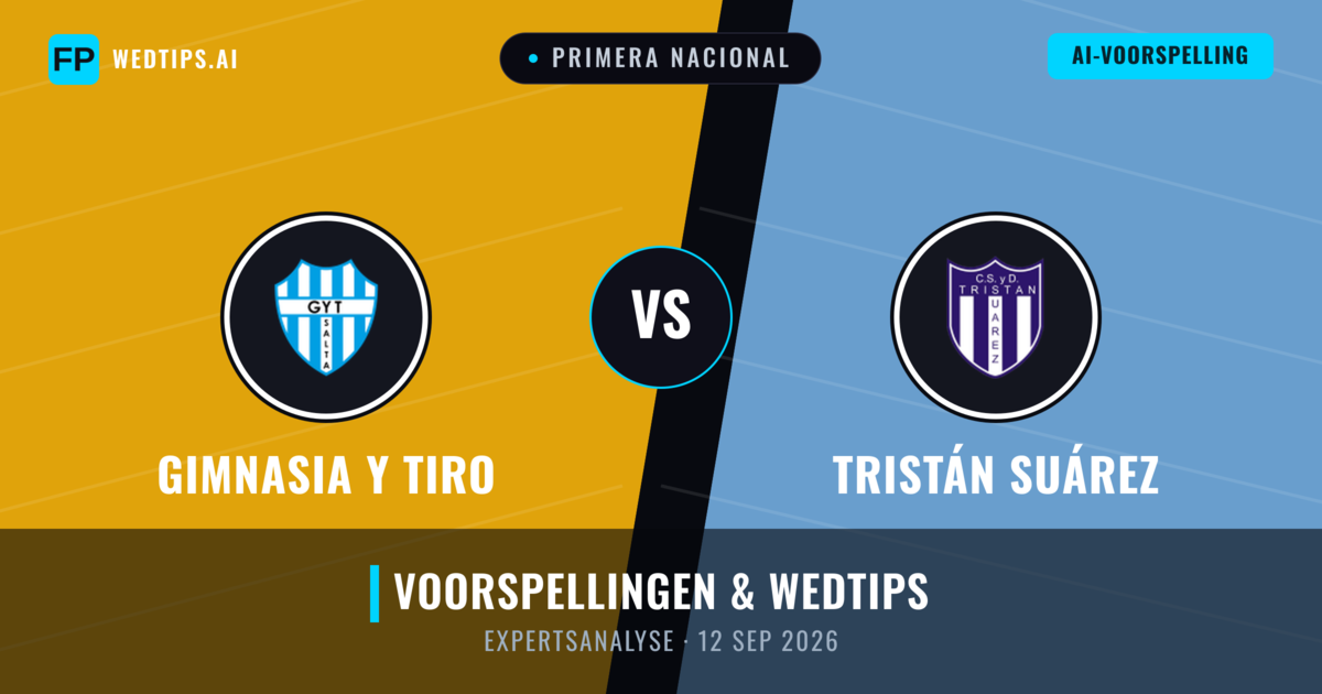 Gimnasia y Tiro vs Tristán Suárez — voorspelling en vooruitblik wedstrijd