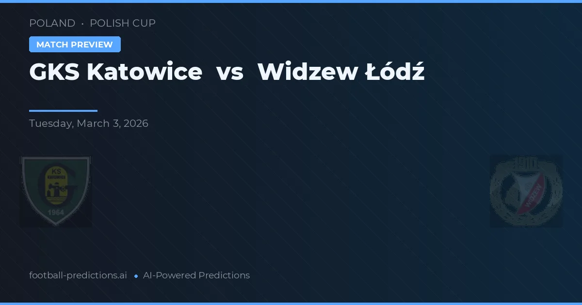 GKS Katowice vs Widzew Łódź — voorspelling en vooruitblik wedstrijd