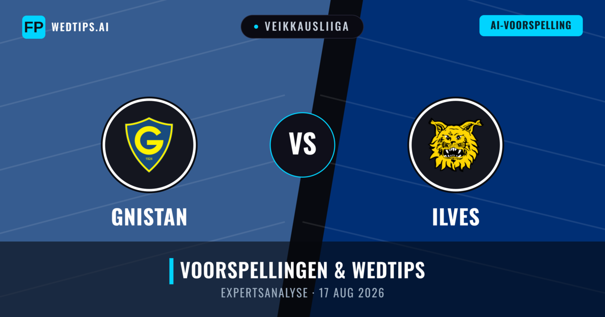 Gnistan vs Ilves — voorspelling en vooruitblik wedstrijd