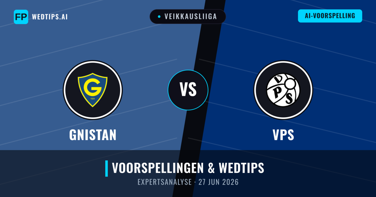 Gnistan vs VPS — voorspelling en vooruitblik wedstrijd