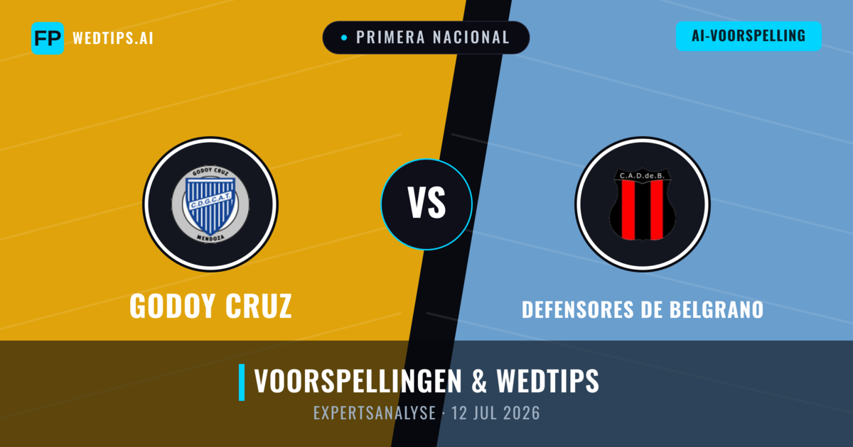 Godoy Cruz vs Defensores de Belgrano — voorspelling en vooruitblik wedstrijd