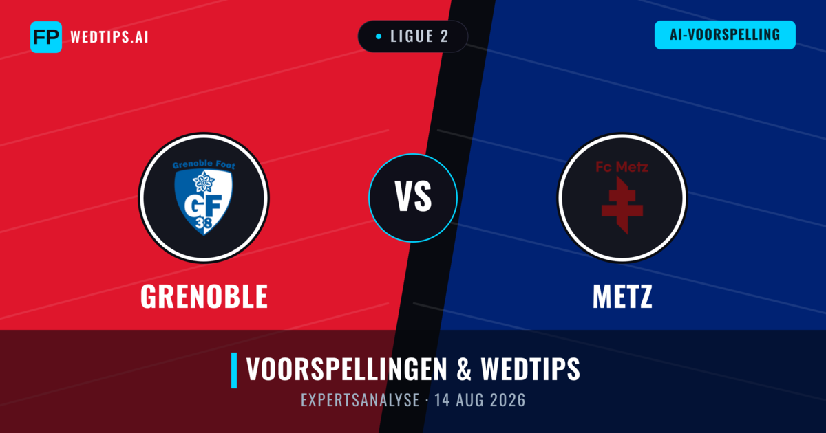 Grenoble vs Metz — voorspelling en vooruitblik wedstrijd