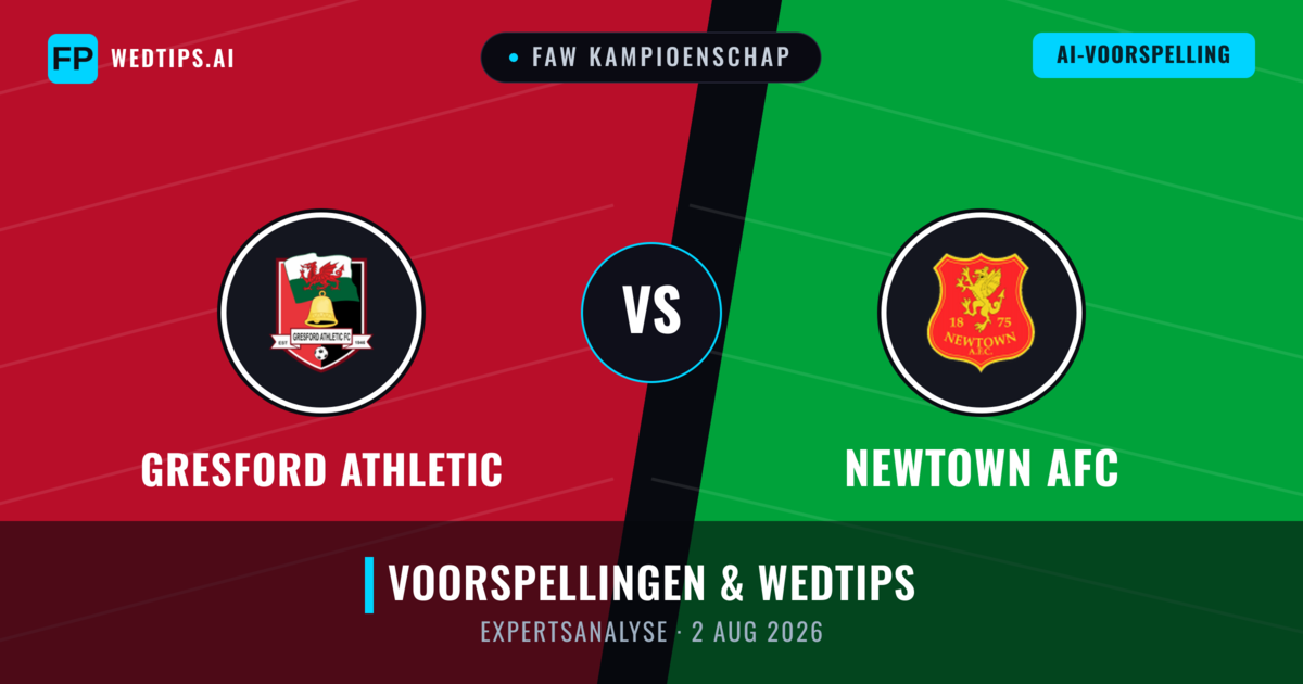 Gresford Athletic vs Newtown AFC — voorspelling en vooruitblik wedstrijd