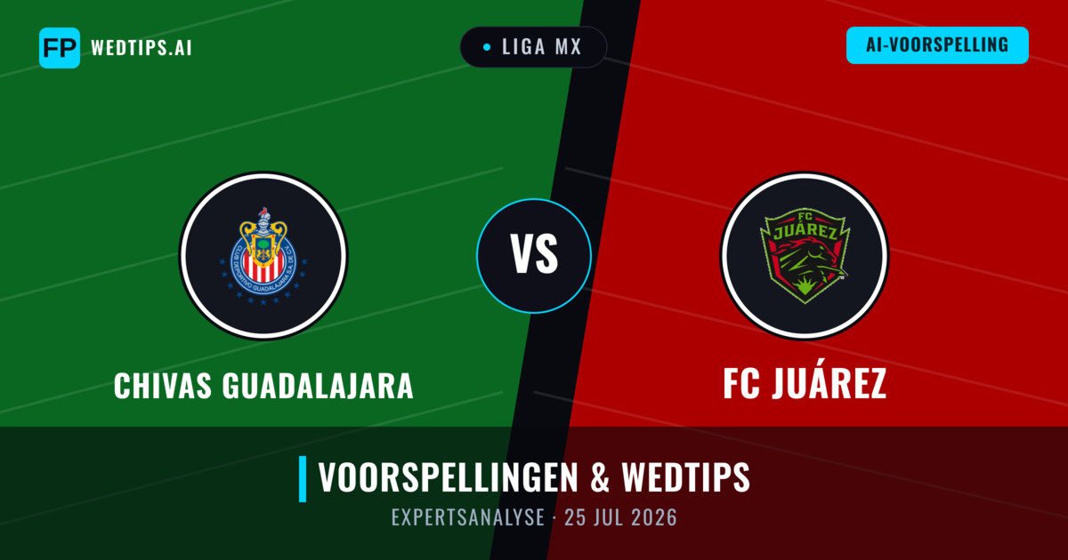 Chivas Guadalajara vs FC Juárez — voorspelling en vooruitblik wedstrijd