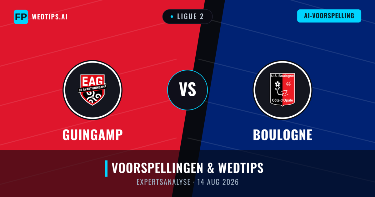 Guingamp vs Boulogne — voorspelling en vooruitblik wedstrijd