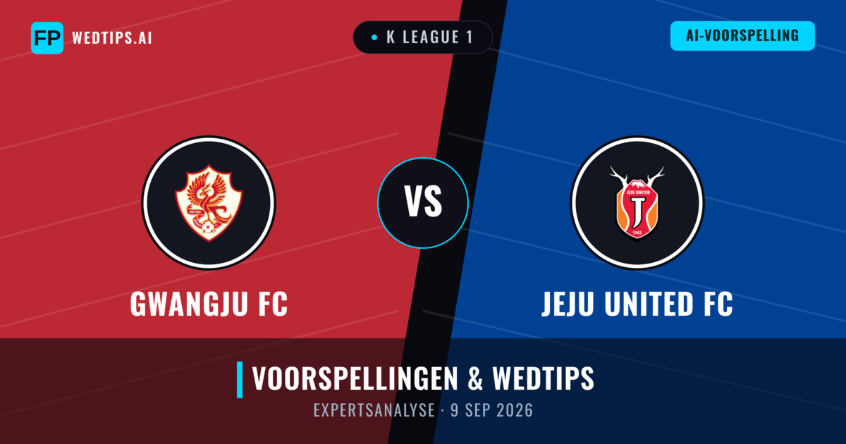 Gwangju FC vs Jeju United FC — voorspelling en vooruitblik wedstrijd