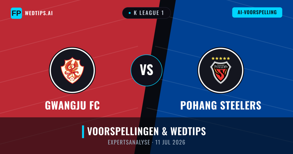 Gwangju FC vs Pohang Steelers — voorspelling en vooruitblik wedstrijd