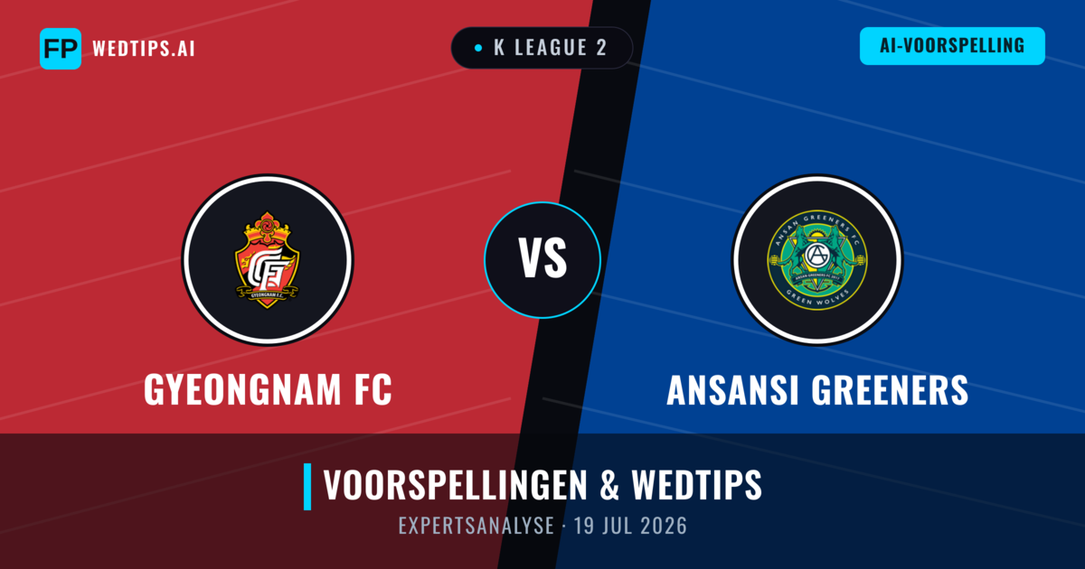 Gyeongnam FC vs Ansansi Greeners — voorspelling en vooruitblik wedstrijd