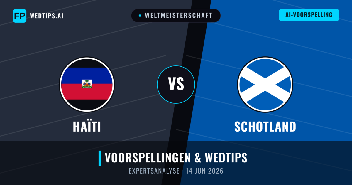Haïti vs Schotland — voorspelling en vooruitblik wedstrijd