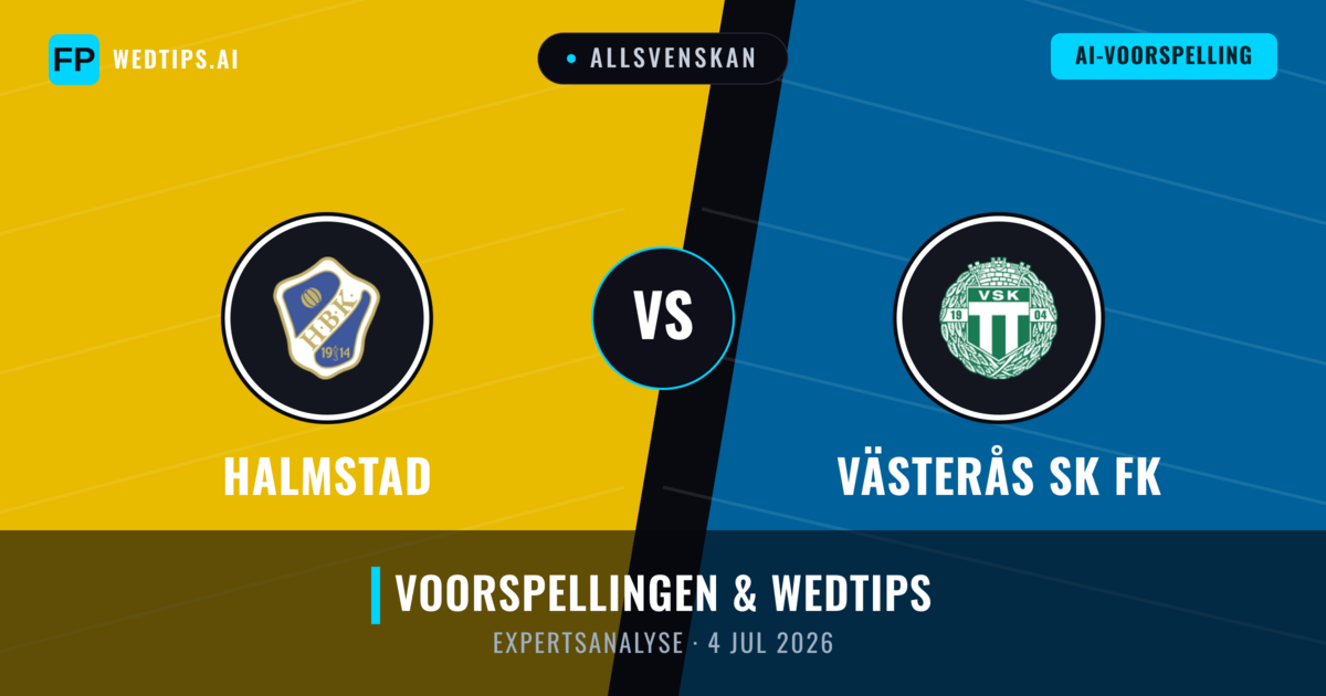 Halmstad vs Västerås SK FK — voorspelling en vooruitblik wedstrijd